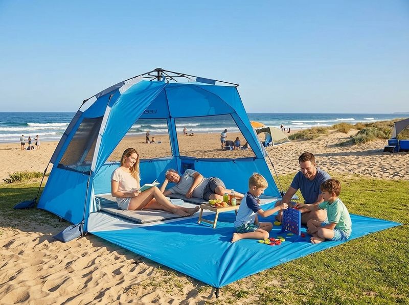 LEEDOR Beach Tent Sun Shelter
