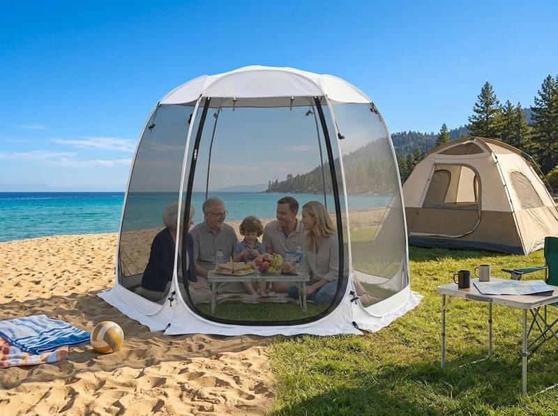 LEEDOR Pop-Up Screen House
