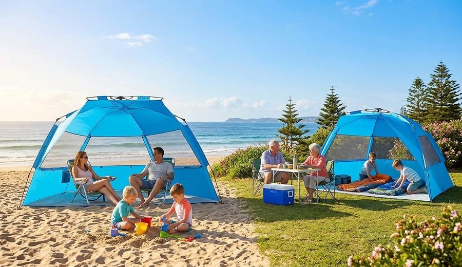 LEEDOR Beach Tent Sun Shelter