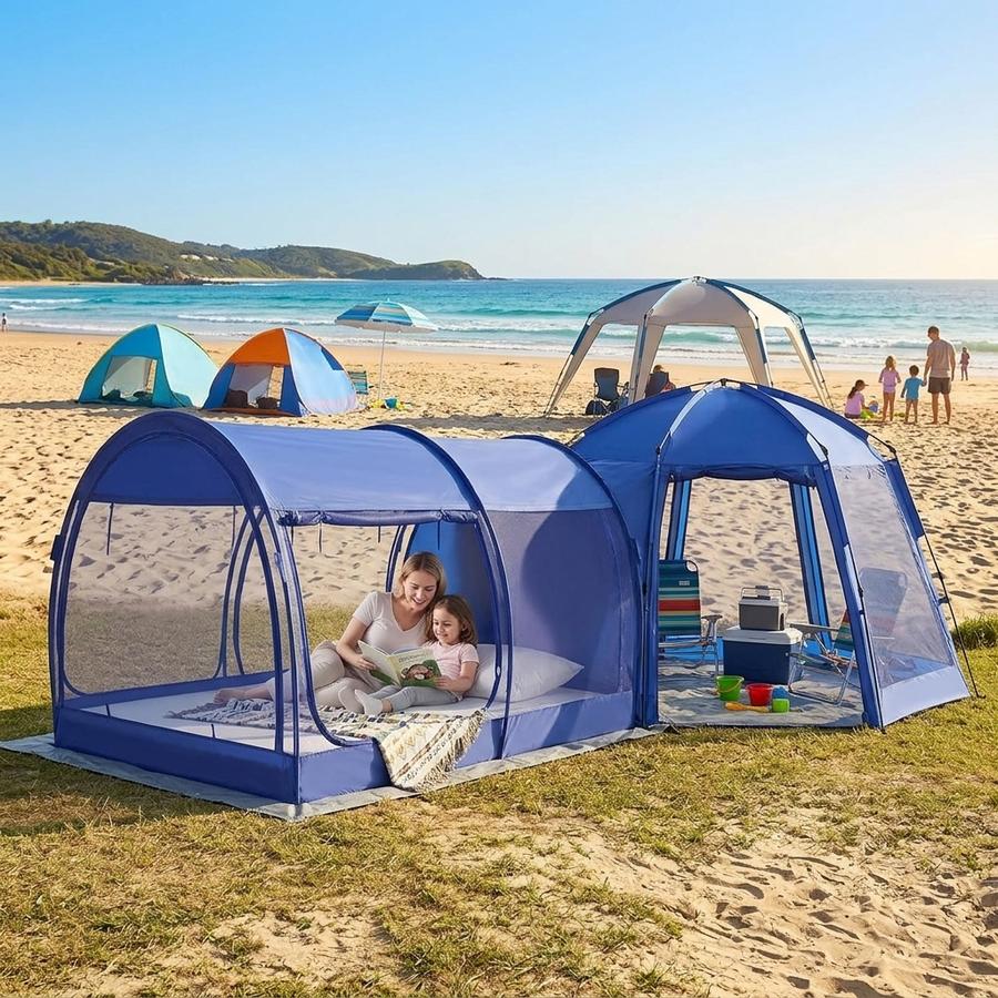 LEEDOR Pop-Up Bed Canopy Tent